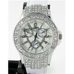 New Miler Ladies MOP Chrono Style Watch (WAT-202)