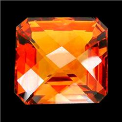 38.7ct Emerald Cut Madeira Citrine Appr Est $19k (GEM-27647)