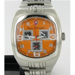 Lamborghini Swiss Chrono Style SS Watch (WAT-207)