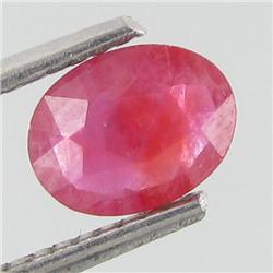0.79ct Oval Cut Top Padparascha Sapphire  (GEM-29087)