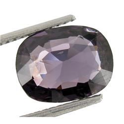 3.25ct Greyish Purple Burmese Spinel Cushion  (GEM-21085)