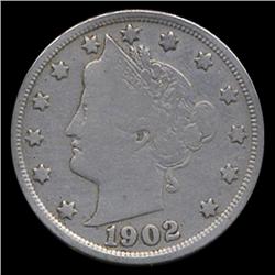 1902 Liberty 5c VF (COI-7793)