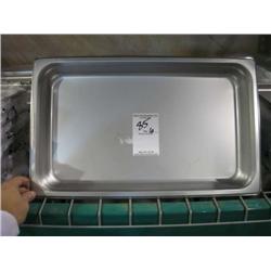 NEW FULL SIZE 2.5" DEEP STEAM TABLE PANS (X6)