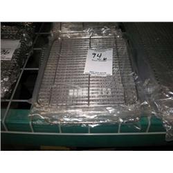 NEW HALF SIZE STEAM TABLE GRATES (X6)