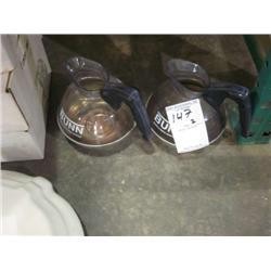 BUNN COFFEE POTS (X2)