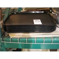 FAST FOOD SERVING TRAYS (X9)