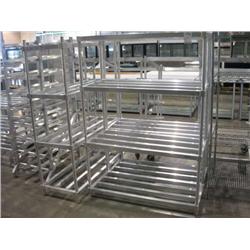 NEW WINHOLT 19.5"X47.5"ALUMINUM 4 SHELF RACK