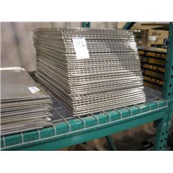 STAINLESS STEEL 17"X25" GLAZING RACKS (X44)