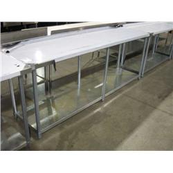 NEW BSG-2496 STAINLESS STEEL TABLE W SHELF & BACKSPLASH