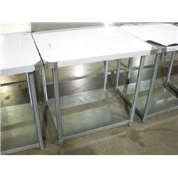 NEW SG-3036 STAINLESS STEEL TABLE W SHELF