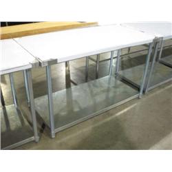 NEW SG-3060 STAINLESS STEEL TABLE W SHELF