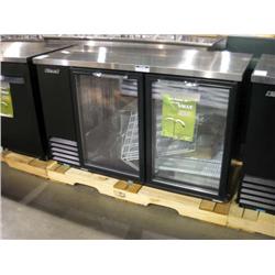 NEW TURBO AIR MOD: TBB-2SG 59" GLASS DOOR BACK BAR COOLER