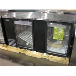 NEW TURBO AIR MOD: TBB-3SG 69" GLASS DOOR BACK BAR COOLER