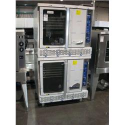 NEW IMPERIAL MOD: ICVG-1 NAT GAS DOUBLE STACK CONVECTION OVEN (2X)