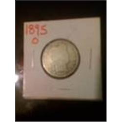 1895-O Barber Silver Quarter