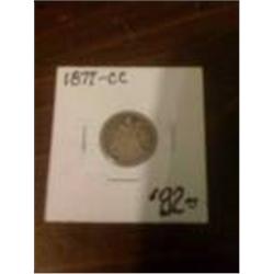 1877 Carson City Silver Dime