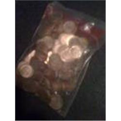 Bag Full of Costa Rica Coins