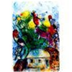 Marc Chagall "Shofar" Lithograph,Ltd Edition W/Coa