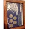Image 1 : Complete quarters set and frame 1999