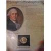 Image 1 : George Washington Dollar and plaque
