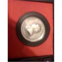 Horatio pewter medal