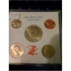 1986 Denver mint set
