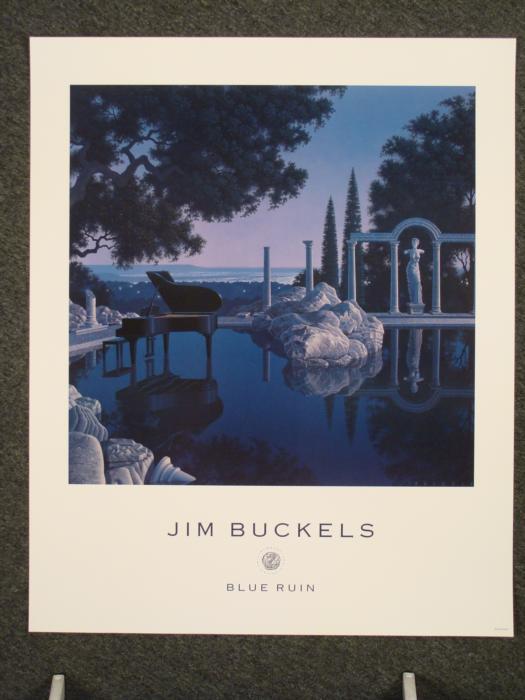 Jim Buckels Blue Ruin Newbury Fine Art Print Poster