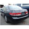 Image 5 : 2004 BLACK HONDA ACCORD 4DR SEDAN
