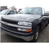 Image 1 : 2000 GREY CHEVROLET SILVERADO 1500 EXTENDED CAB