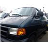 Image 1 : 2001 BLUE DODGE RAM 1500 CARGO VAN
