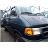 Image 3 : 2001 BLUE DODGE RAM 1500 CARGO VAN