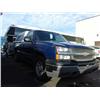 Image 1 : 2003 BLUE CHEVROLET SILVERADO 1500 REGULAR CAB