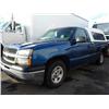 Image 3 : 2003 BLUE CHEVROLET SILVERADO 1500 REGULAR CAB