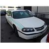 Image 3 : 2001 WHITE CHEVROLET IMPALA POLICE SERIES 4DR