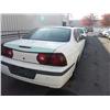 Image 6 : 2001 WHITE CHEVROLET IMPALA POLICE SERIES 4DR