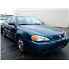 Image 3 : 2002 BLUE PONTIAC GRAND-AM SE 4DR SEDAN