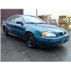 Image 2 : 2002 BLUE PONTIAC GRAND-AM 4DR SEDAN