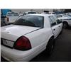 Image 5 : 2008 WHITE FORD CROWN VICTORIA POLICE SERIES 4DR