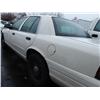 Image 3 : 2007 WHITE FORD CROWN VICTORIA POLICE SERIES 4DR