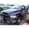 Image 1 : 2003 BLUE DODGE RAM 2500 HD CREW CAB W. CANOPY