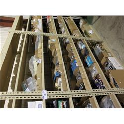 5 SHELVES OF ASSORTED HARDWARE