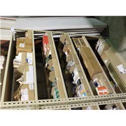 5 SHELVES OF ASSORTED HARDWARE