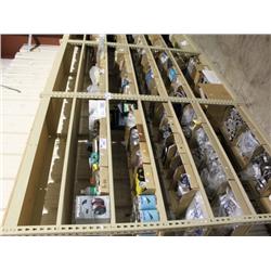 2 SECTIONS OF WAREHOUSE SHELVING