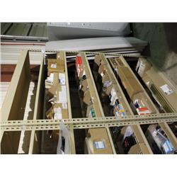 1 SECTION OF WAREHOUSE SHELVING