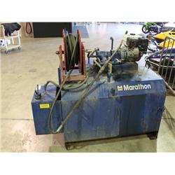 FLUID STORAGE SYSTEM WITH PUMP & HOSE