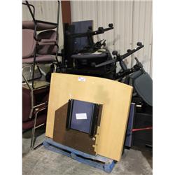 ASSORTED OFFICE FURNITURE