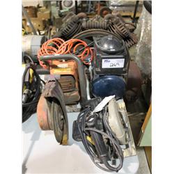 CUT OFF SAW -  COMPRESSOR & SKIL SAW
