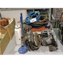 2 SKIL SAWS -  AIR HOSE & MISC.