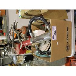 5 EXTINGUISHERS & MISC