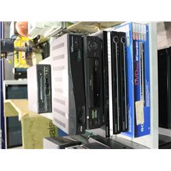 2 STACKS OF ELECTRONICS